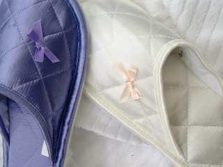 Style 315 Satin Slippers