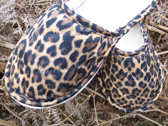 Style 338 Leopard Print Slippers