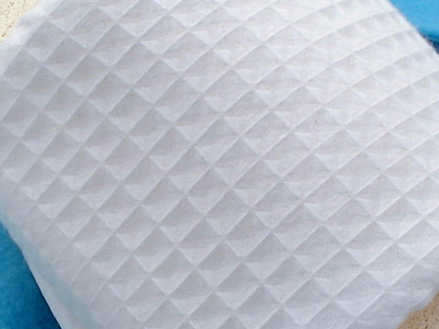 See close up of fabric