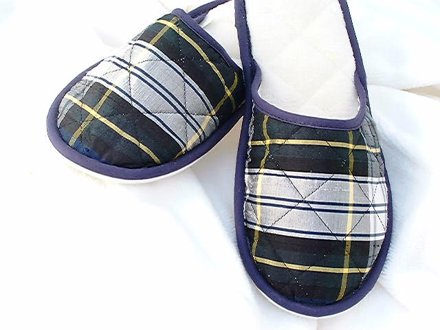 Style 318 Black Watch Slippers